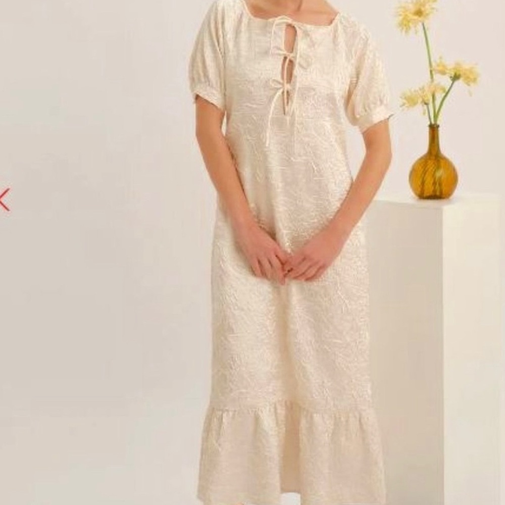 Lisa Says Gah Nikki Midi Dress NWT
